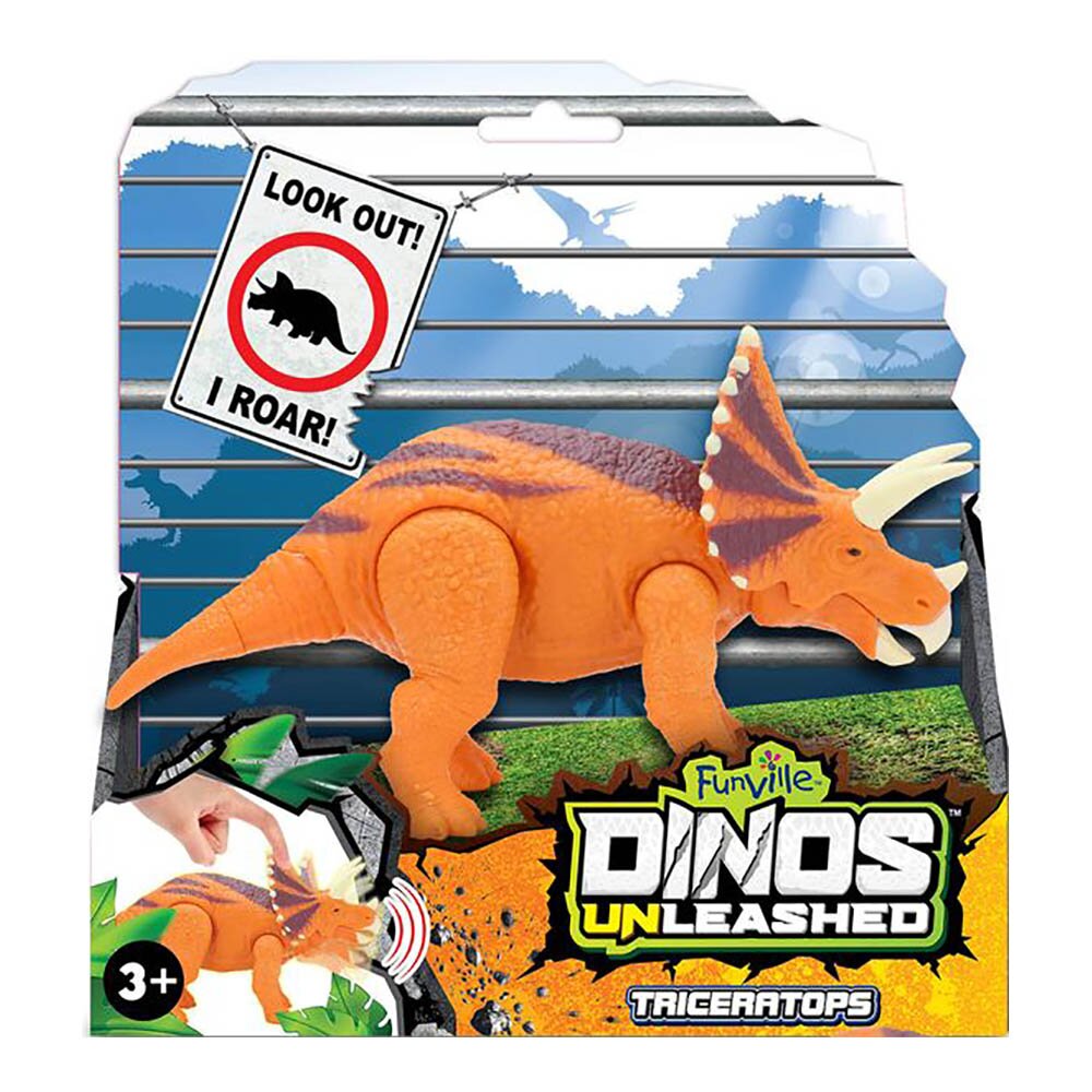 Dinos Unleashed Jucarie interactiva Dinozaur Triceratops