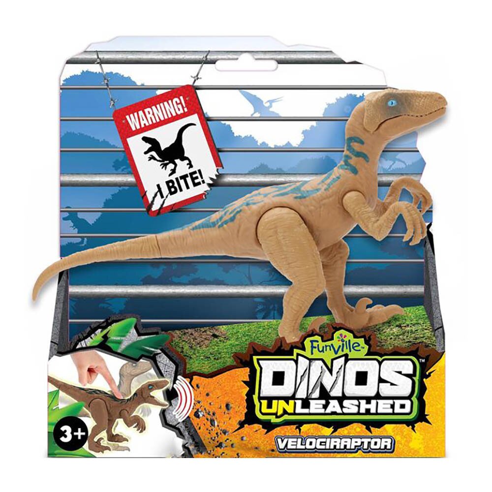 Dinos Unleashed Jucarie interactiva Dinozaur Velociraptor