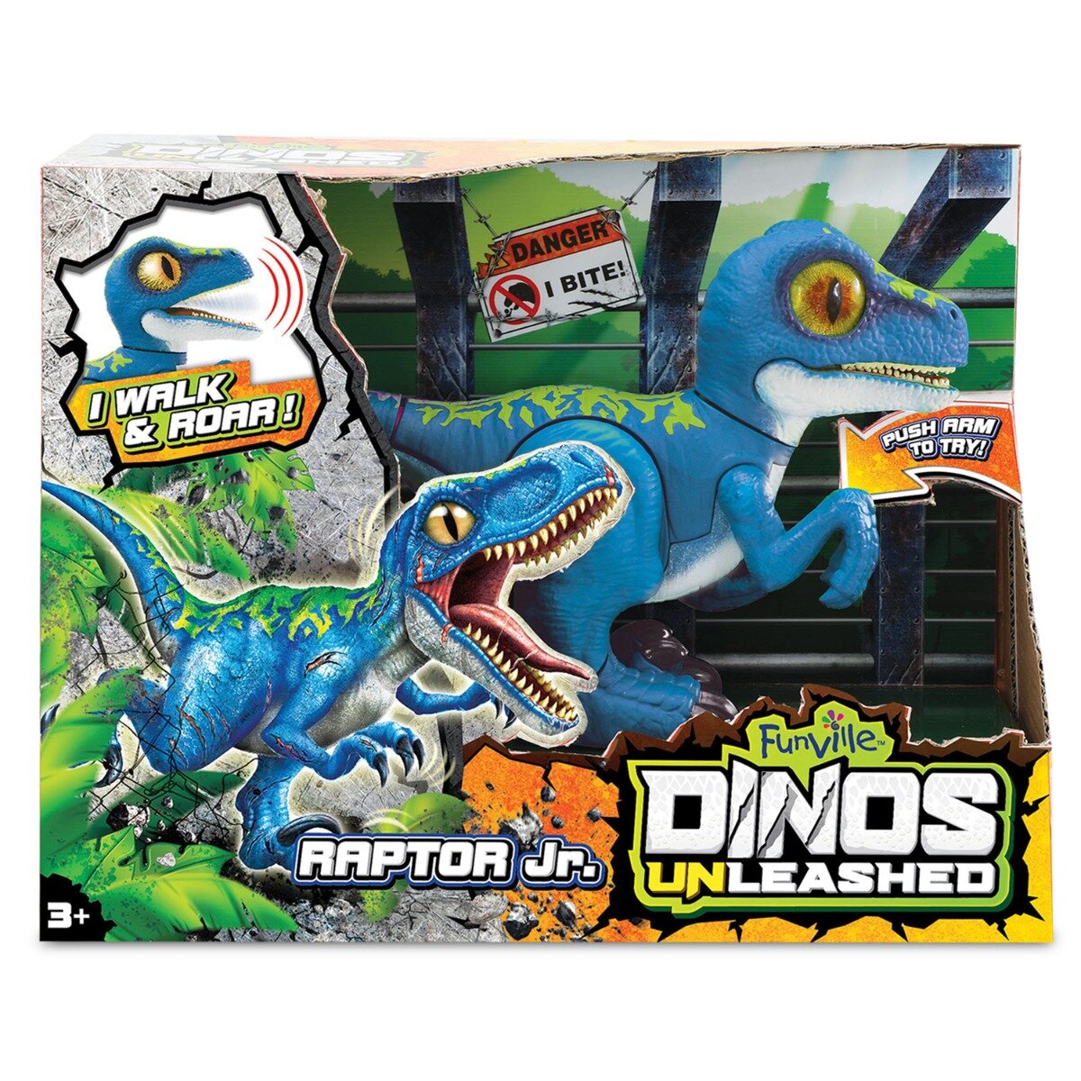 Dinos Unleashed Jucarie interactiva Raptor Jr.