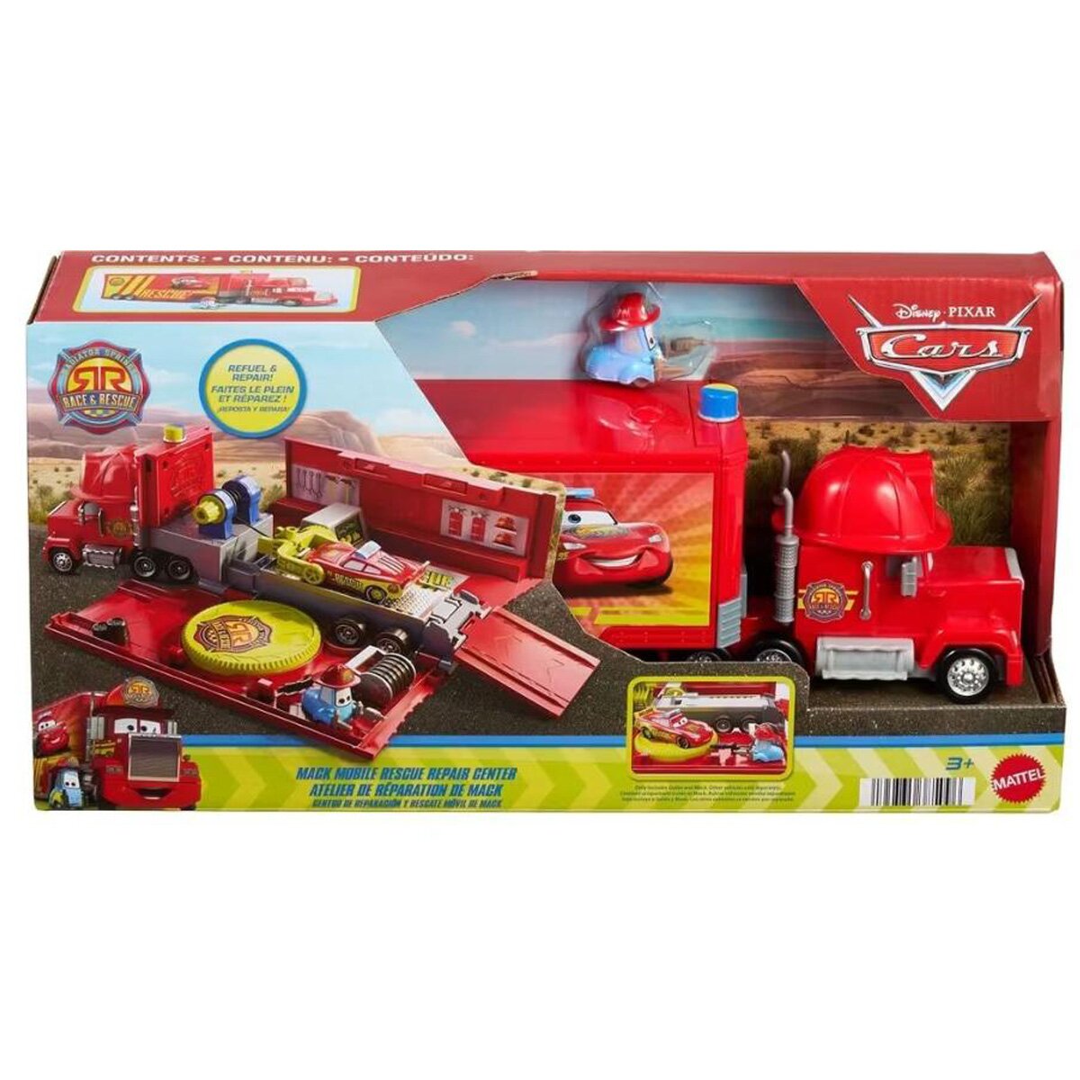 Disney Cars Camion Centrul de reparatii mobil JMT58