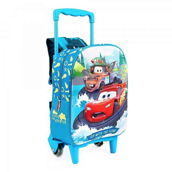 Disney Cars Ghiozdan tip troller cu un compartiment