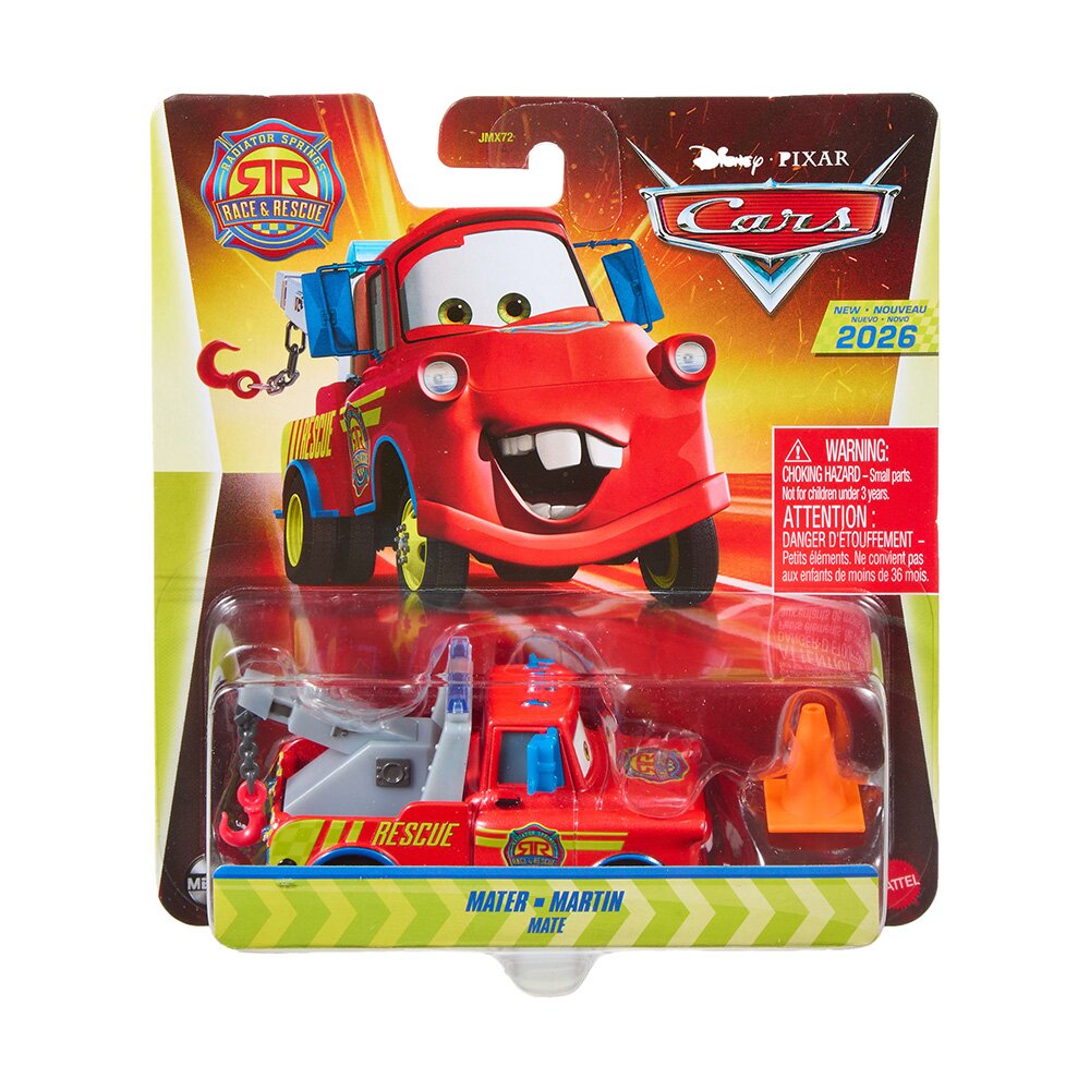 Disney Cars Masina cu accesoriu Mater 1:55 JMX74