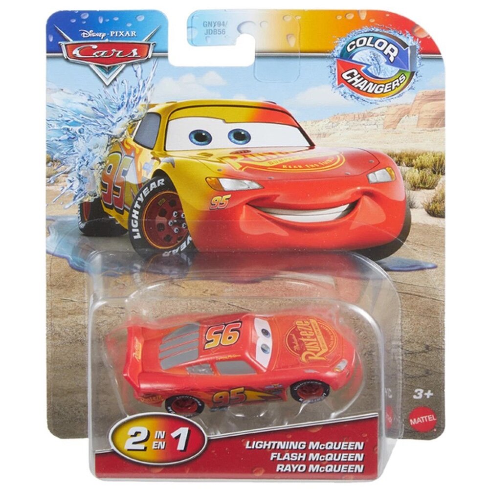 Disney Cars Masinuta Color Changers Lightning McQueen JHG25