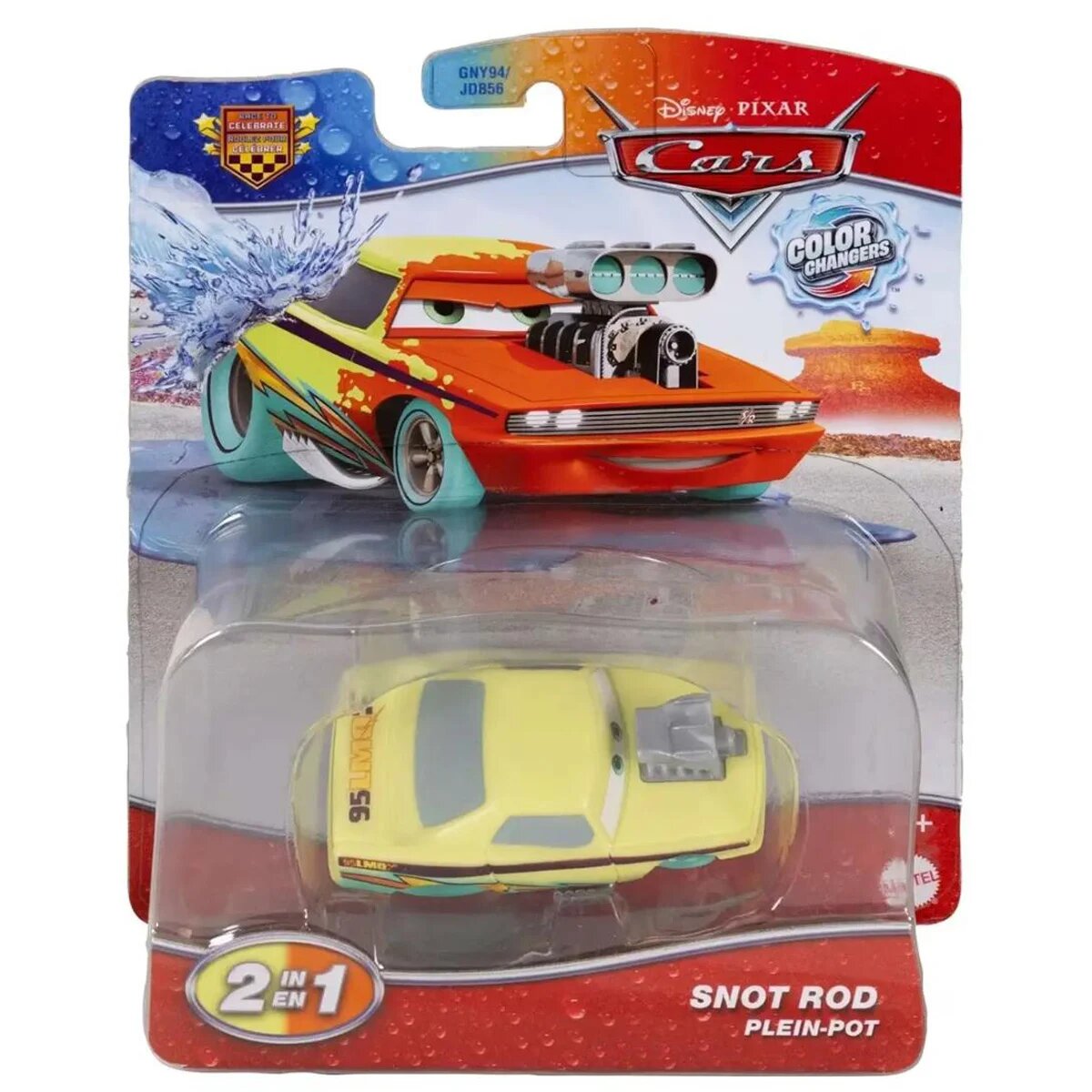 Disney Cars Masinuta Color Changers Snot Rod JHD91