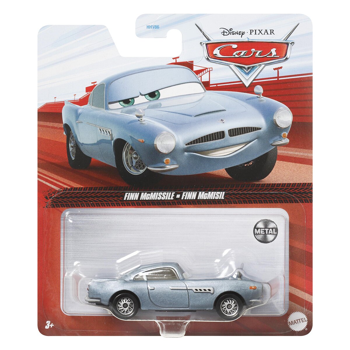 Disney Cars Masinuta din metal Finn McMissile 1:55 DKG43