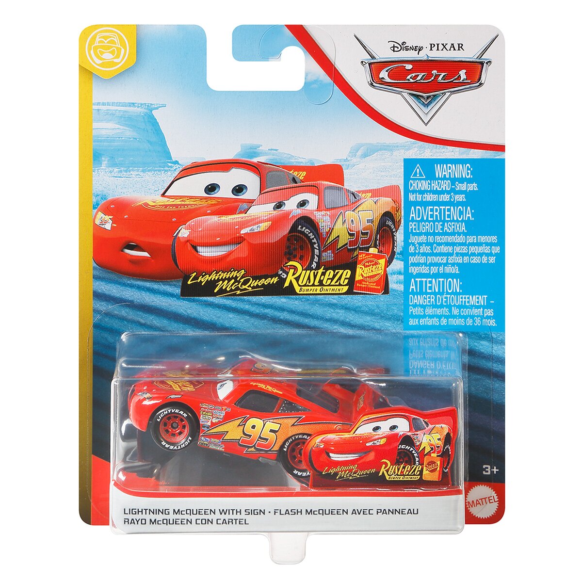 Disney Cars Masinuta din metal Fulger McQeen 1:55 GCC81