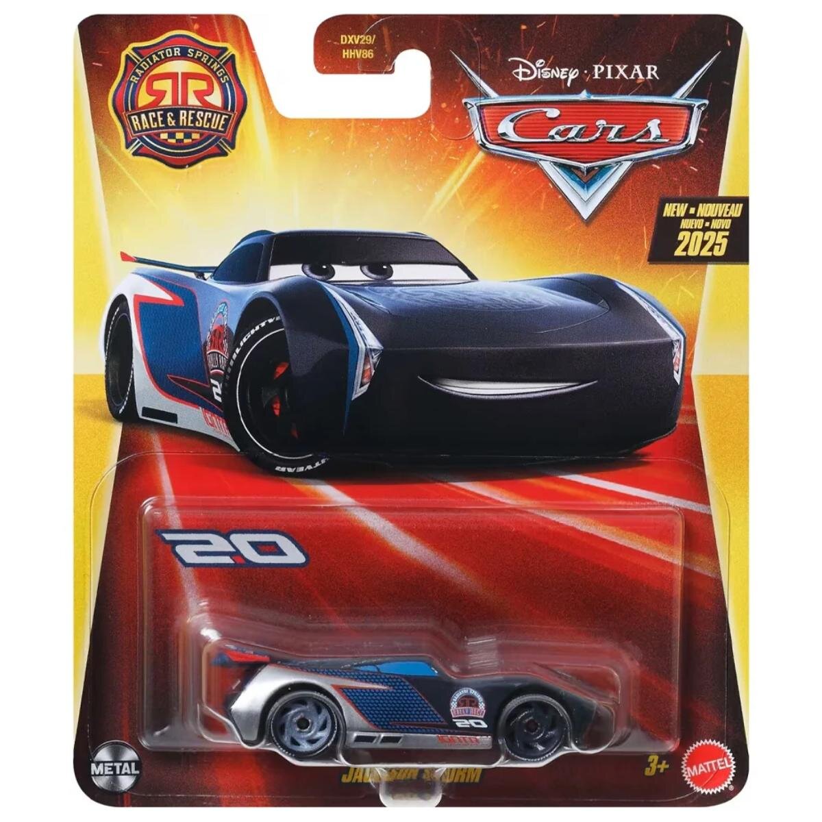 Disney Cars Masinuta din metal Race&Rescue Jackson Storm JDG52