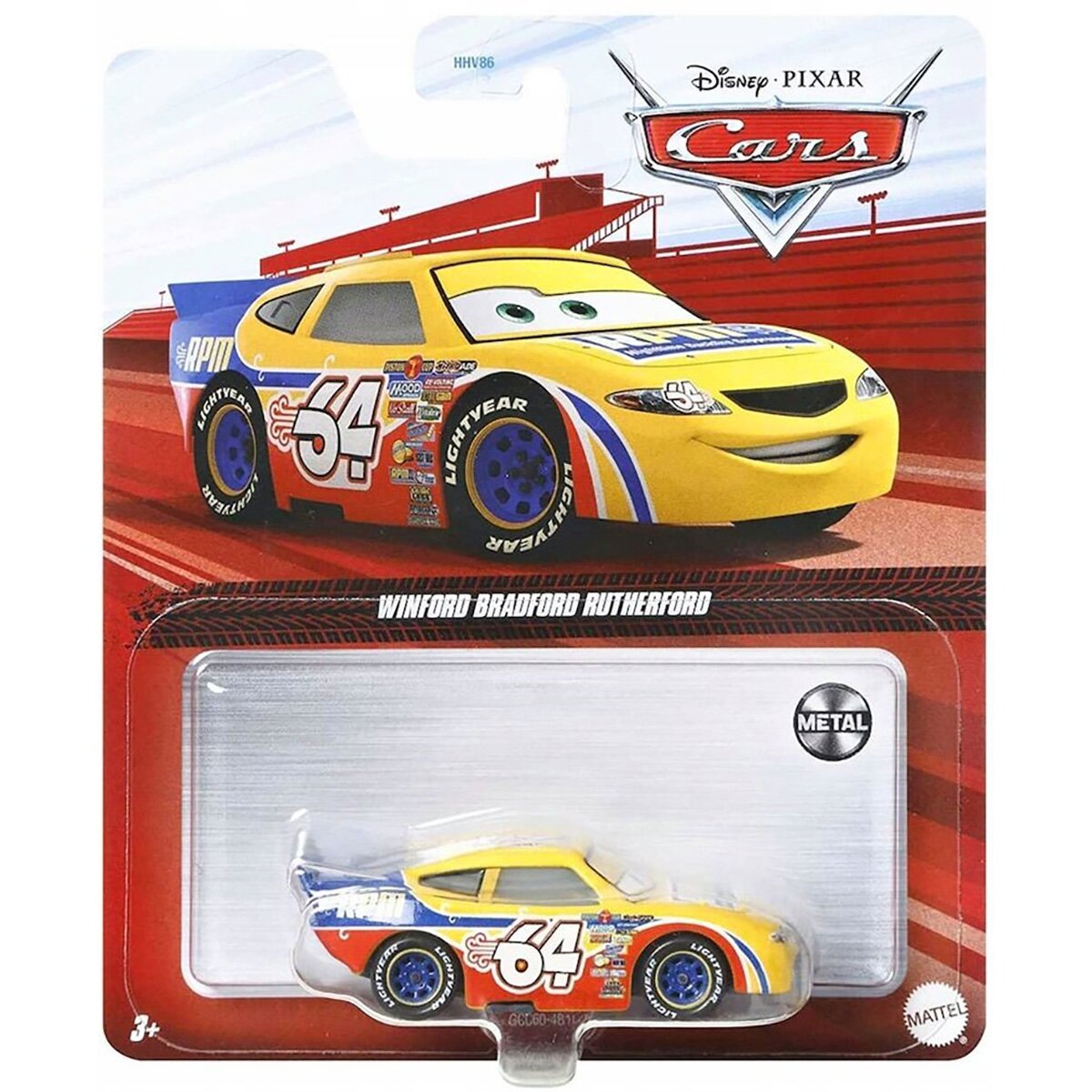 Disney Cars Masinuta din metal Winford Bradford Rutherford GCC60