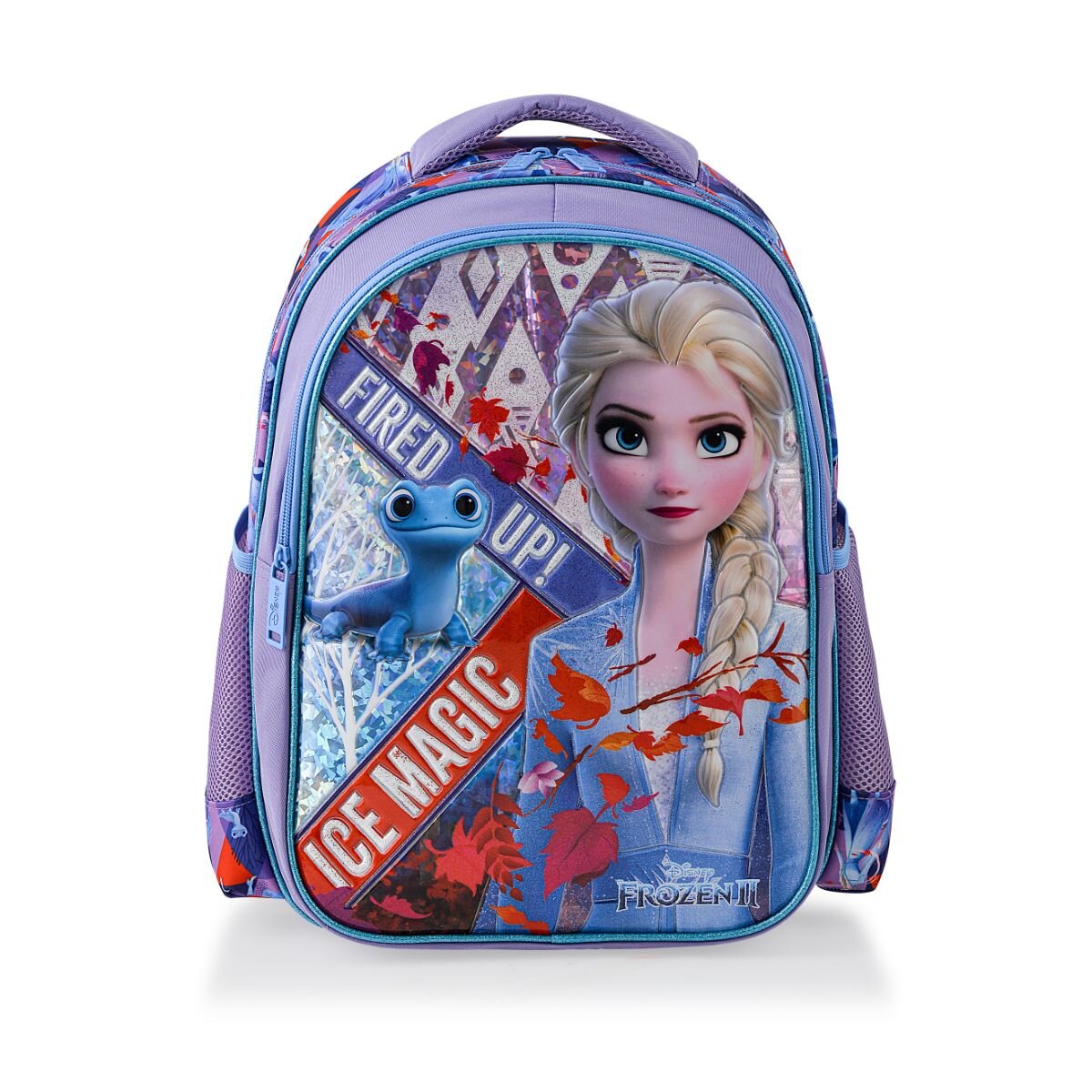 Disney Frozen 2 Ghiozdan cu 2 compartimente Fired Up Frozen 2