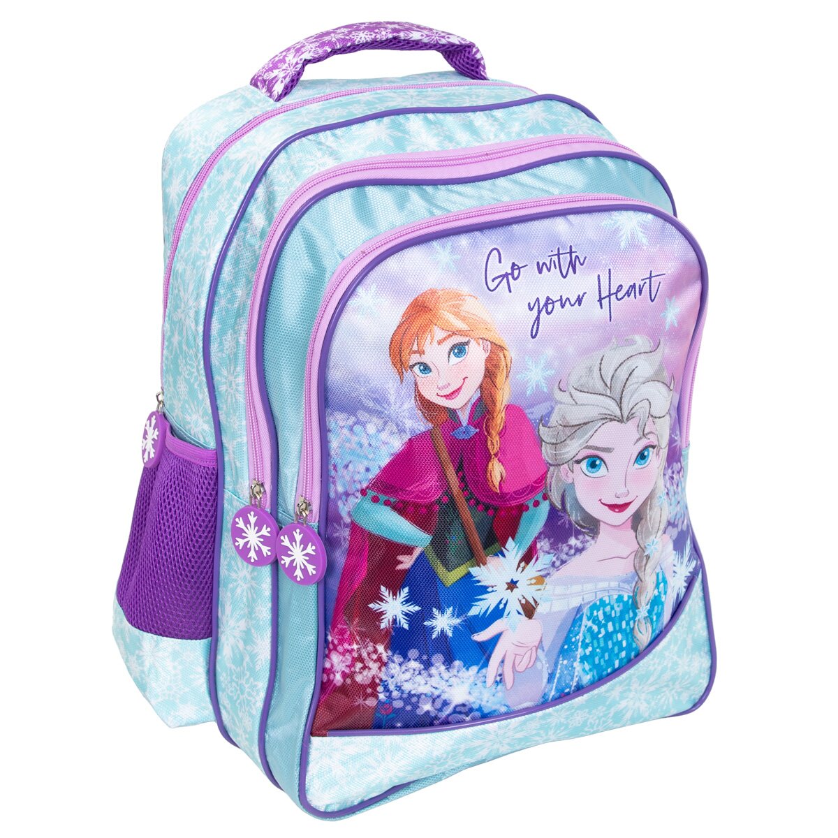 Disney Frozen Ghiozdan cu 3 compartimente Go with your heart