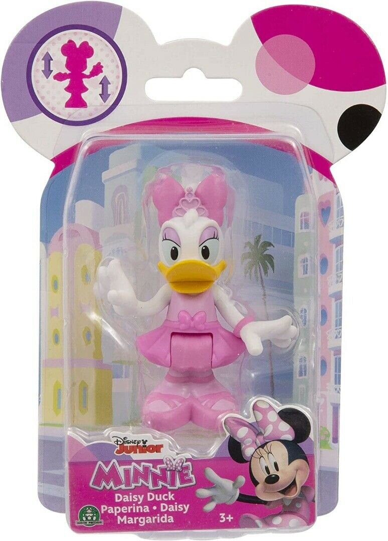 Disney Junior Figurina de colectie Daisy Duck cu fundita 89980