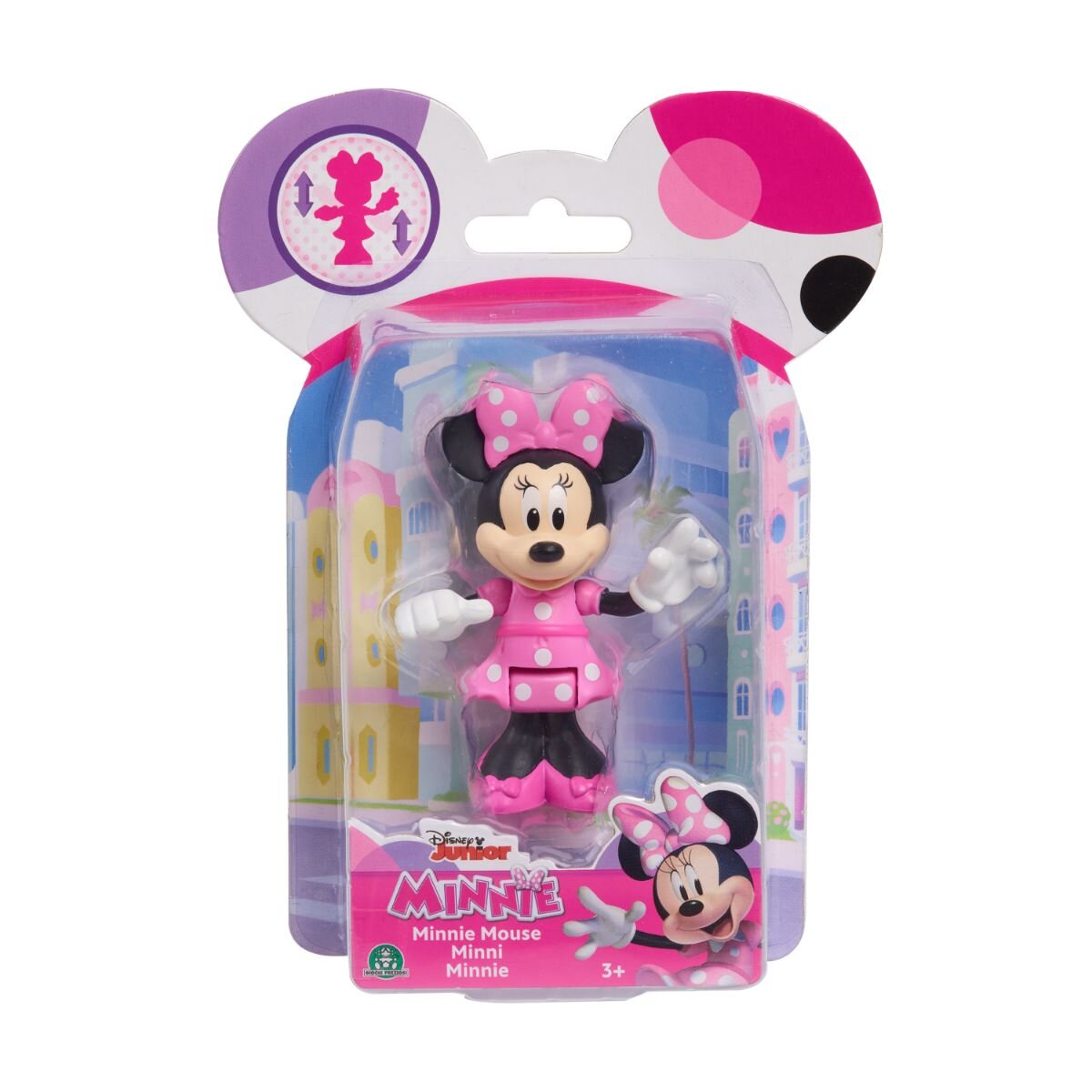 Disney Junior Figurina de colectie Minnie Mouse in costum cu buline 89979
