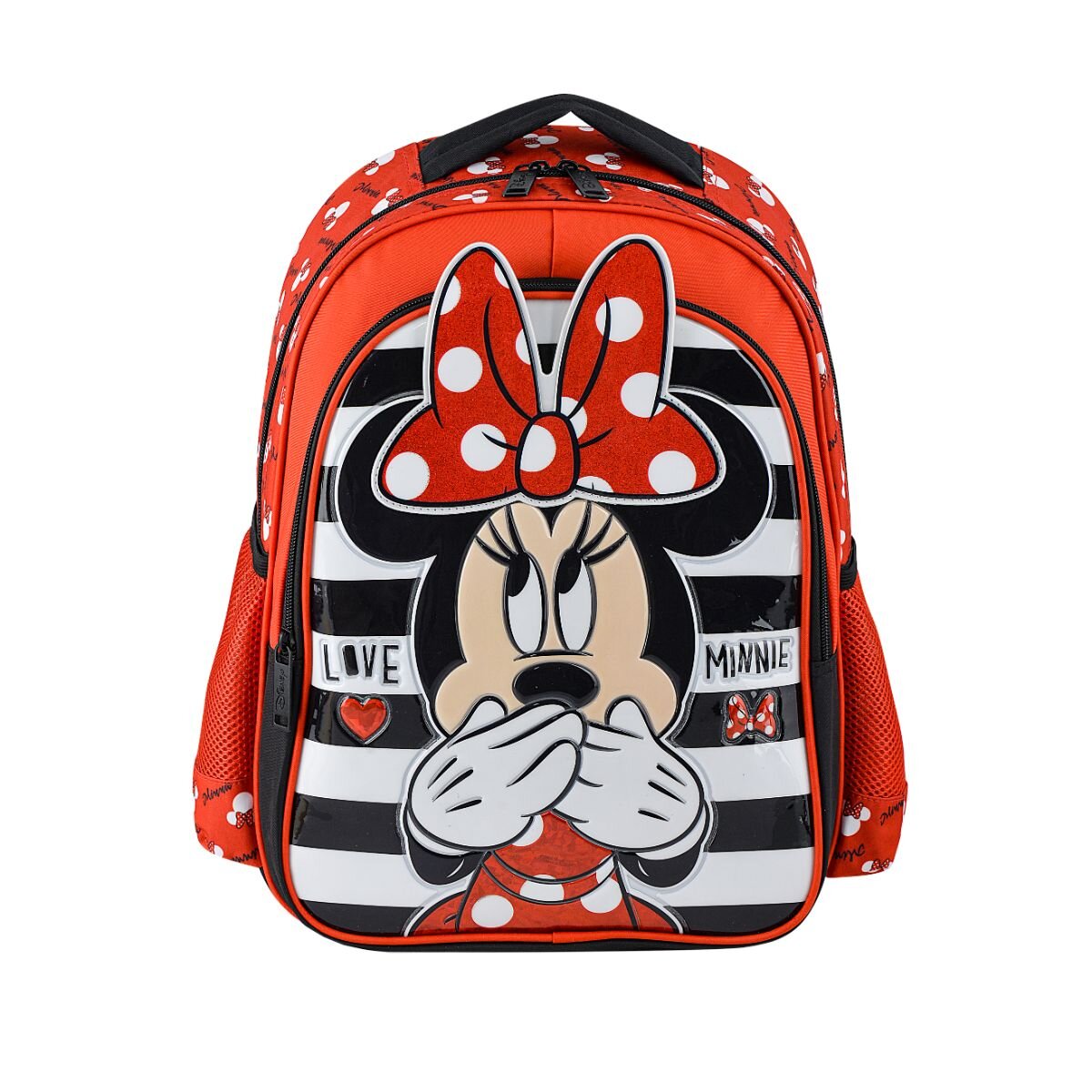 Disney Minnie Mouse Ghiozdan cu 2 compartimente Minnie Mouse Love