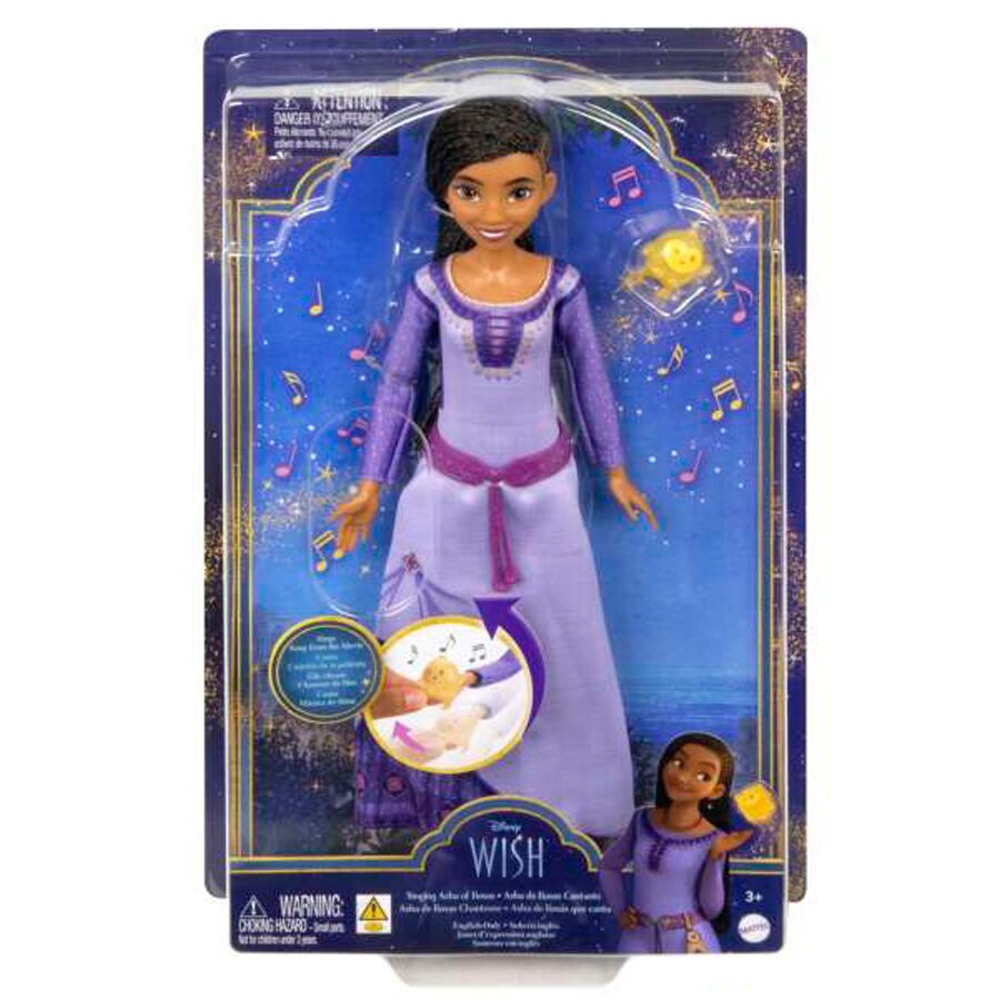 DISNEY Papusa Asha care canta Wish HPX26
