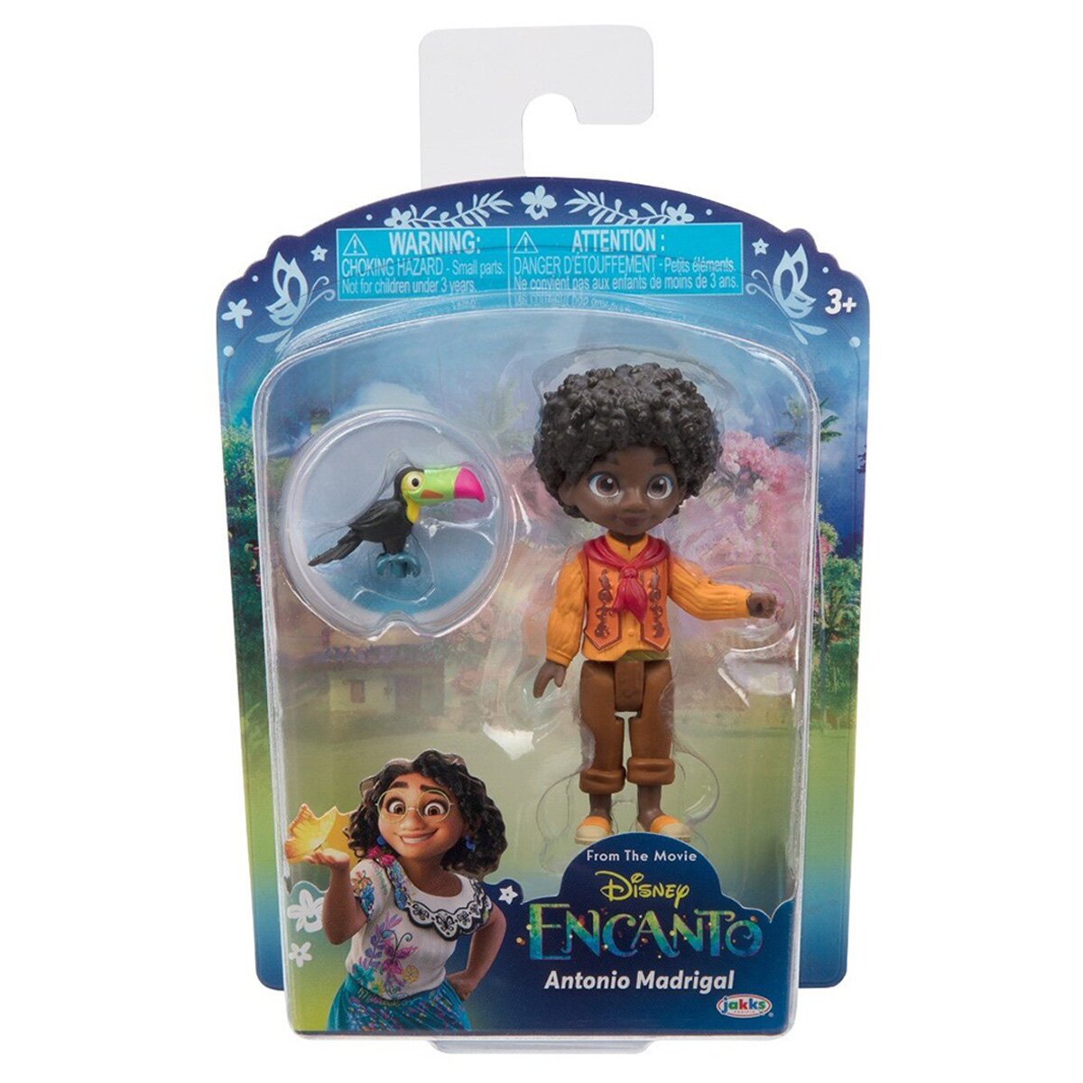 DISNEY Papusa mini cu accesoriu Encanto Antonio Madrigal 8 cm