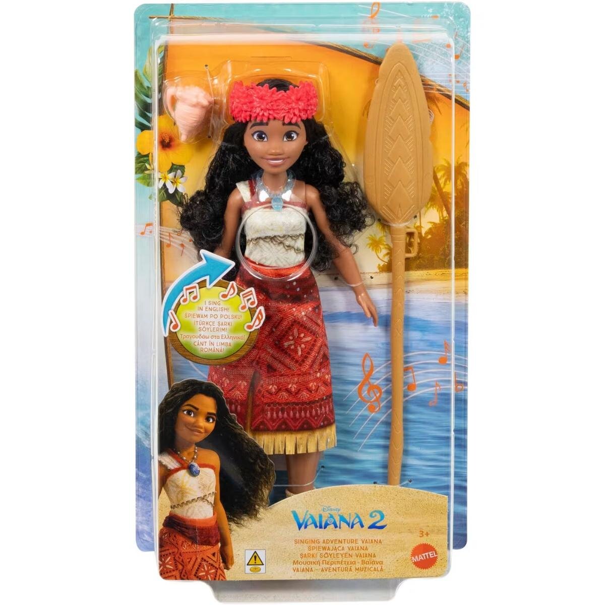 Disney Princess Papusa cu sunete Disney Vaiana 2 Singing Adventure JHH26