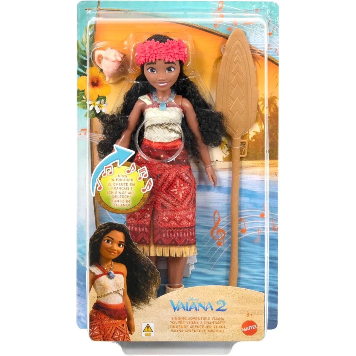 Disney Princess Papusa cu sunete Vaiana 2 JBT61