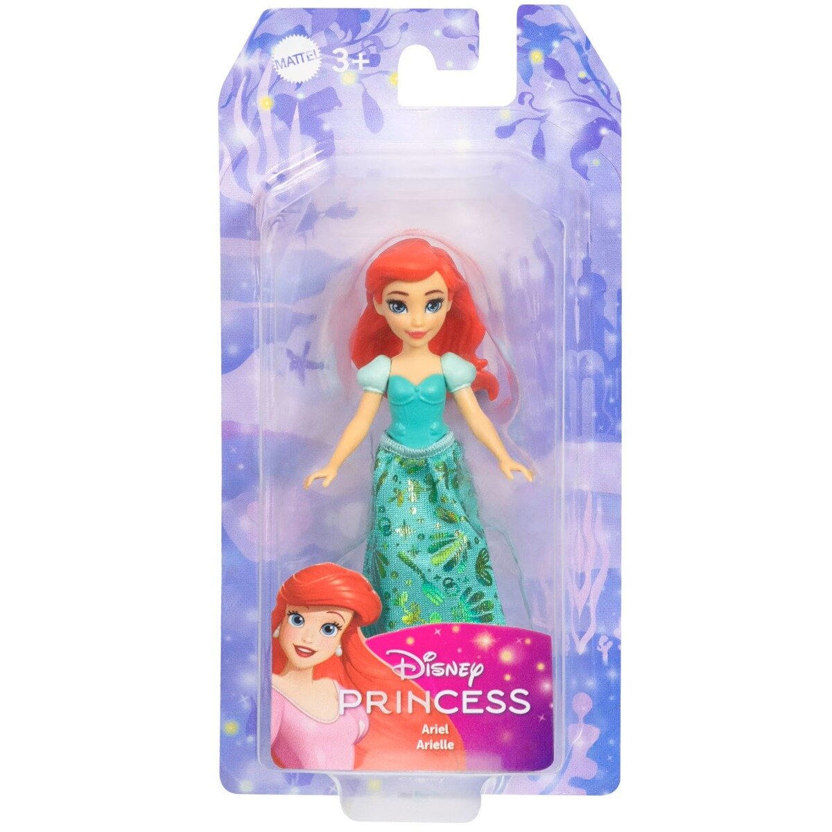 Disney Princess Papusa mini Ariel 9 cm JBX49