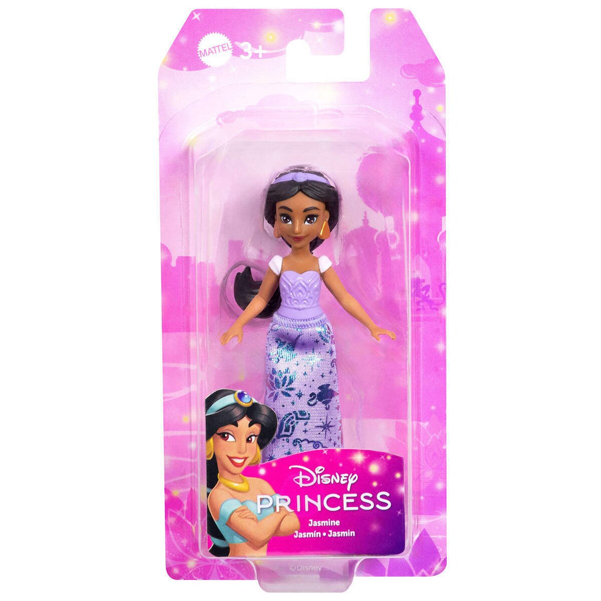 Disney Princess Papusa mini Jasmine 9 cm JBX51