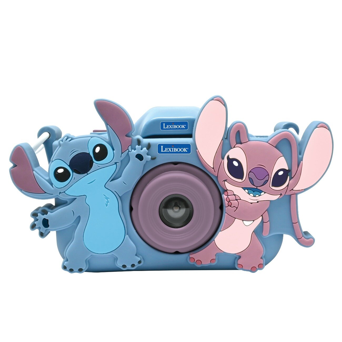 Disney Stitch Camera digitala foto-video cu husa Lexibook