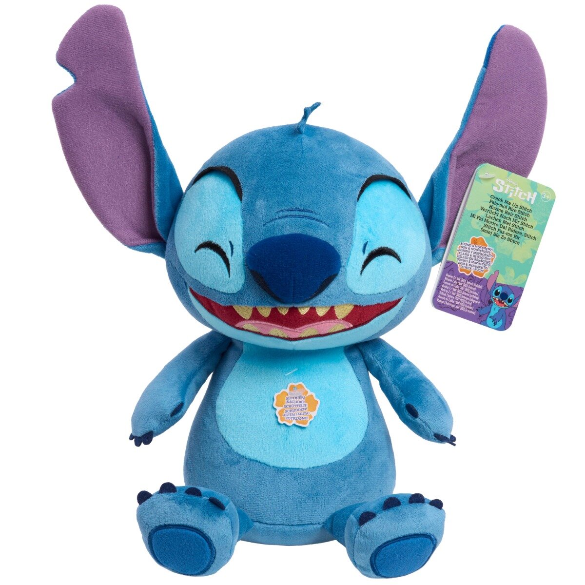 Disney Stitch Jucarie de plus interactiva Crack Me Up 28 cm