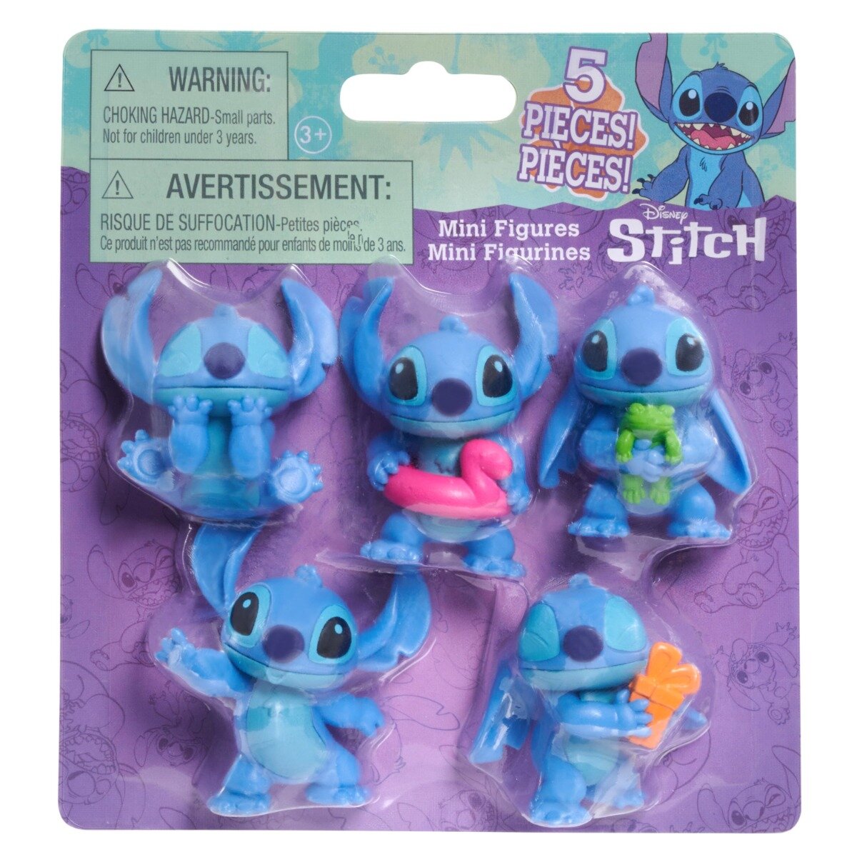 Disney Stitch Set 5 mini figurine 5 cm