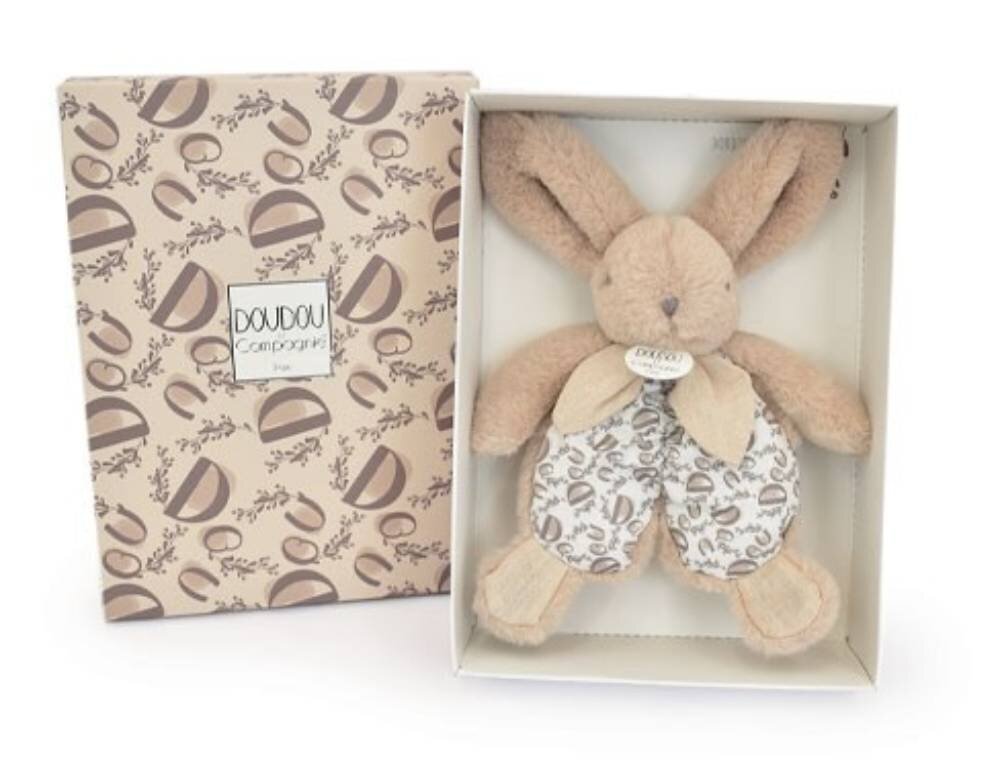Doudou et Compagnie Jucarie de plus Doudou Iepuras 18 cm Bej