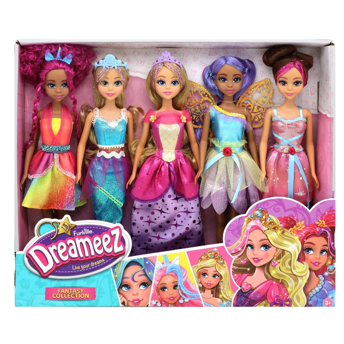 Dreameez Set 5 papusi Fantasy
