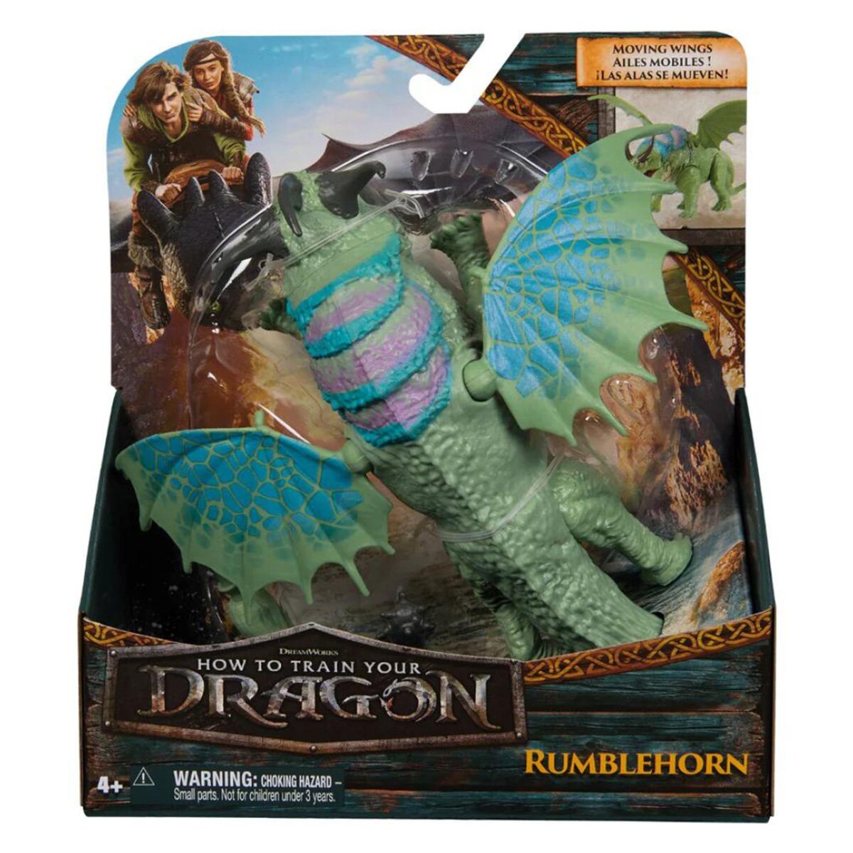 DreamWorks Dragons Mini figurina dragon Rumblehorn 20153911