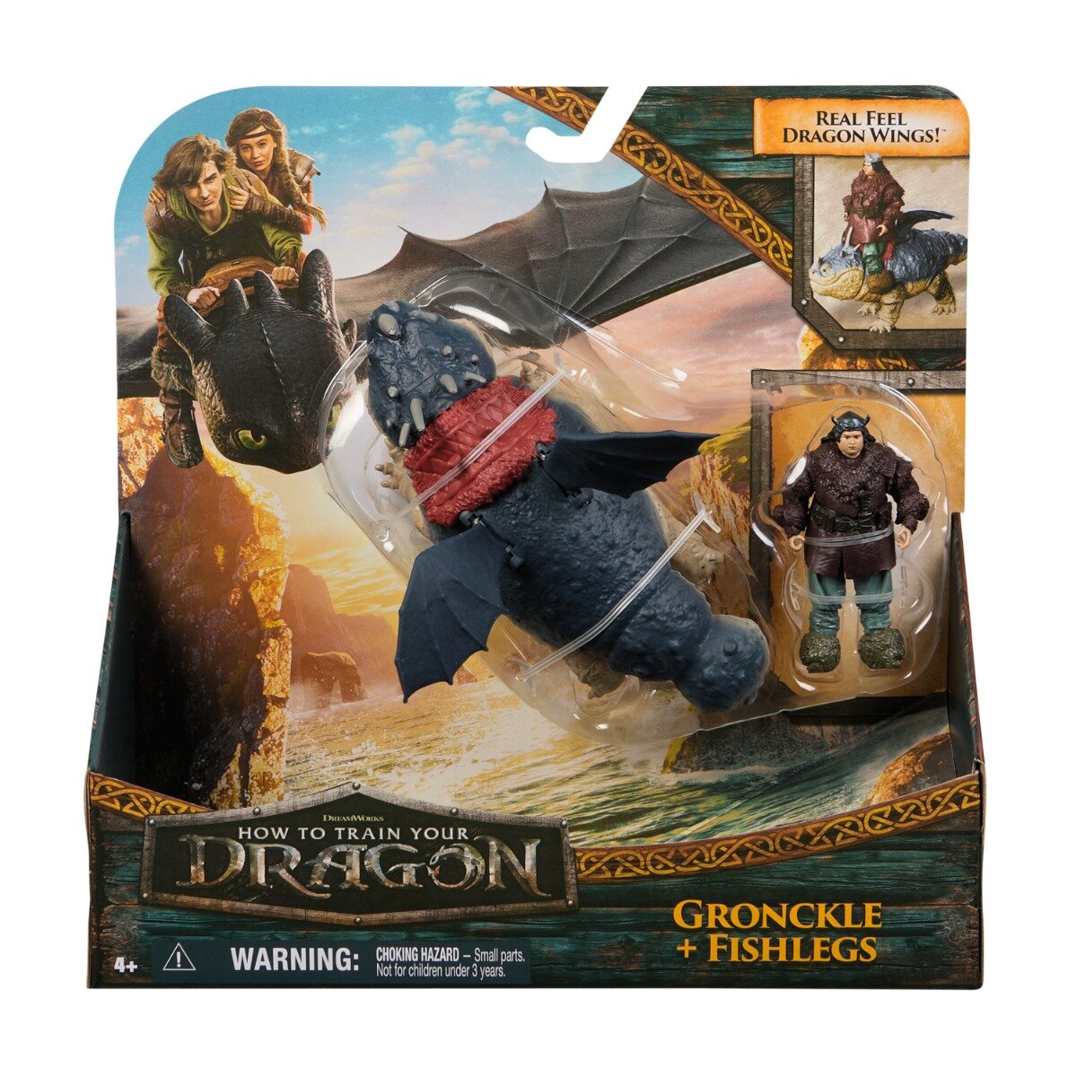 DreamWorks Dragons Set de joaca Gronckle si Fishlegs 20151276
