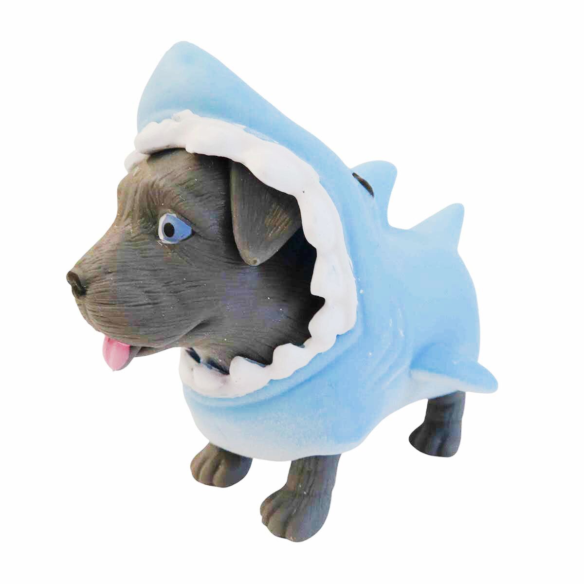 Dress Your Puppy Mini figurina Pitbul in costum de rechin S1