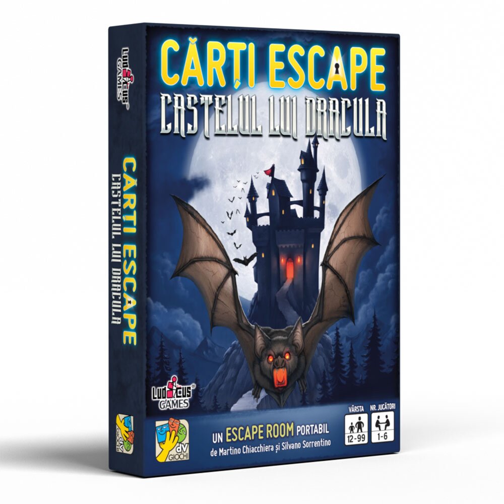 dv Giochi Joc Carti Escape Castelul lui Dracula