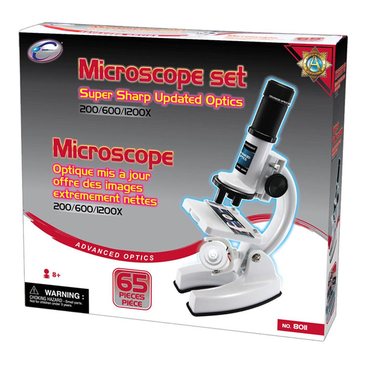 Eastcolight Set Microscop 200/600/1200x 65 piese