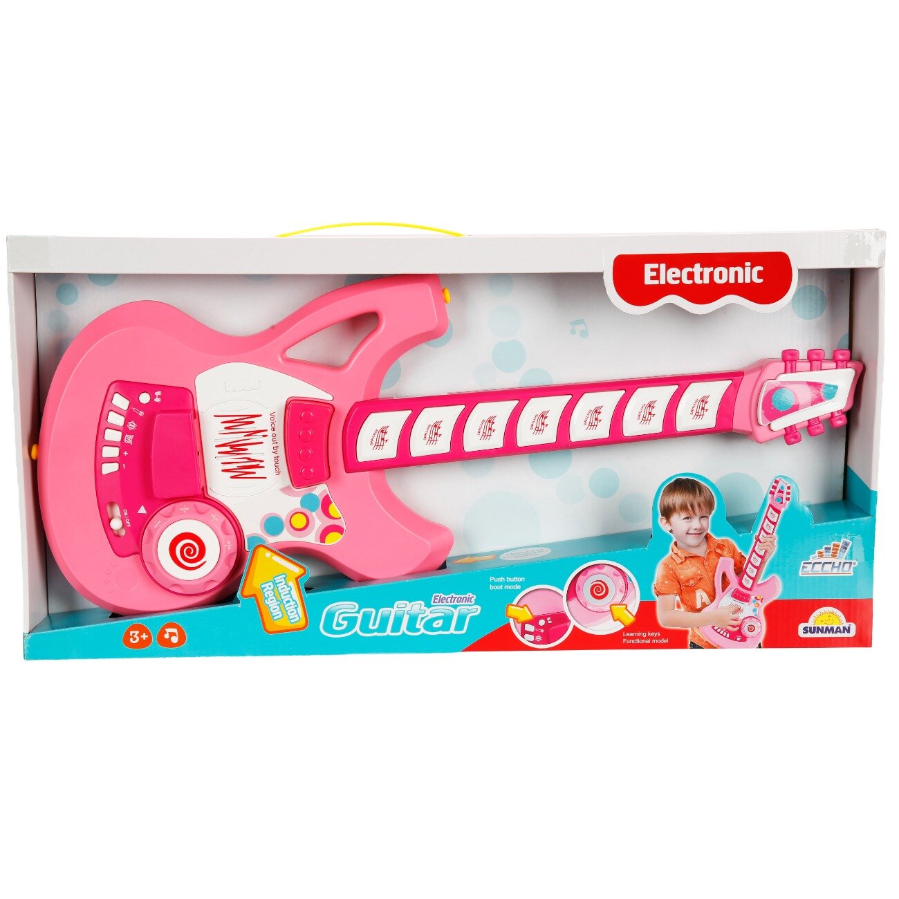 Eccho Chitara electrica Roz 61 cm