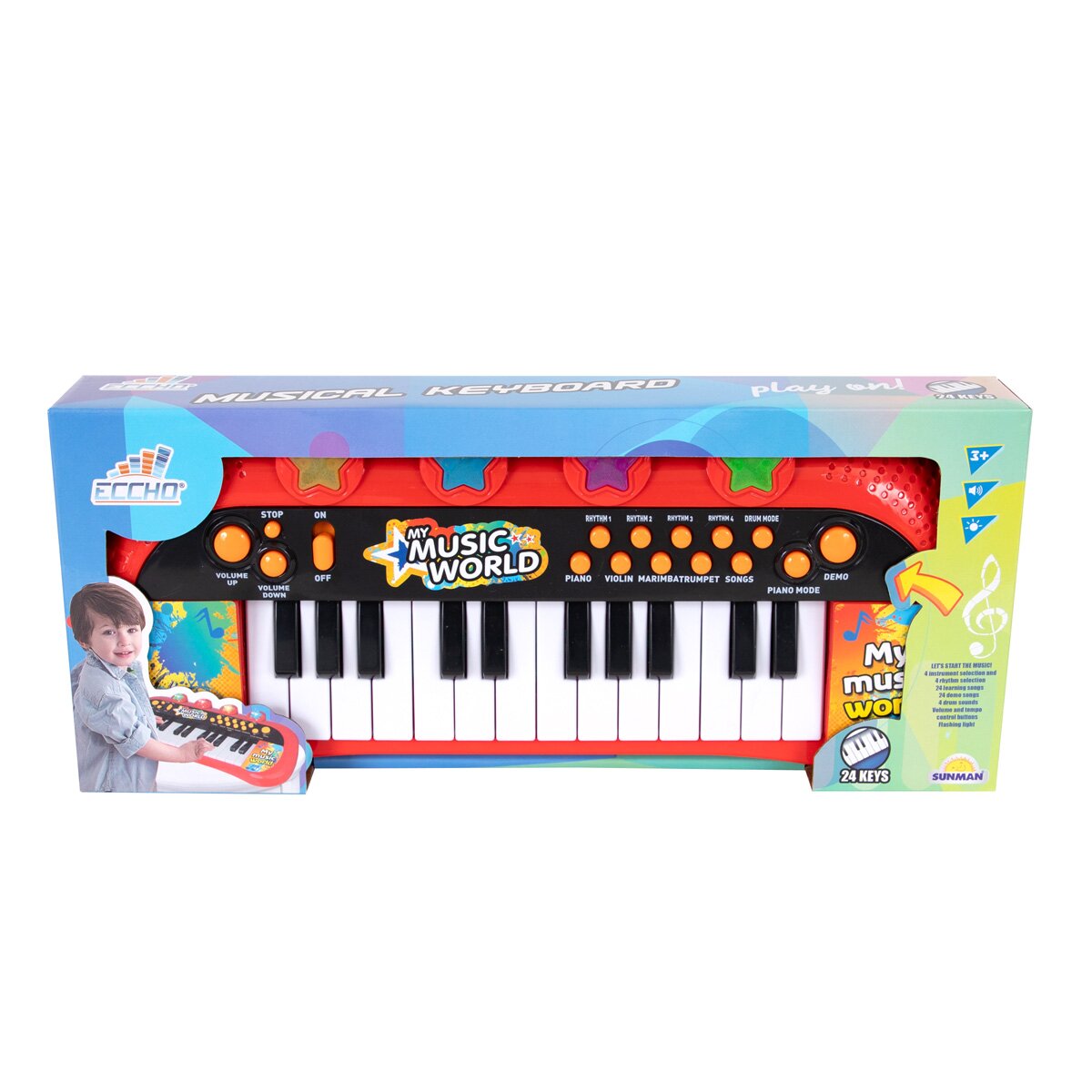 Eccho Orga electronica 24 clape