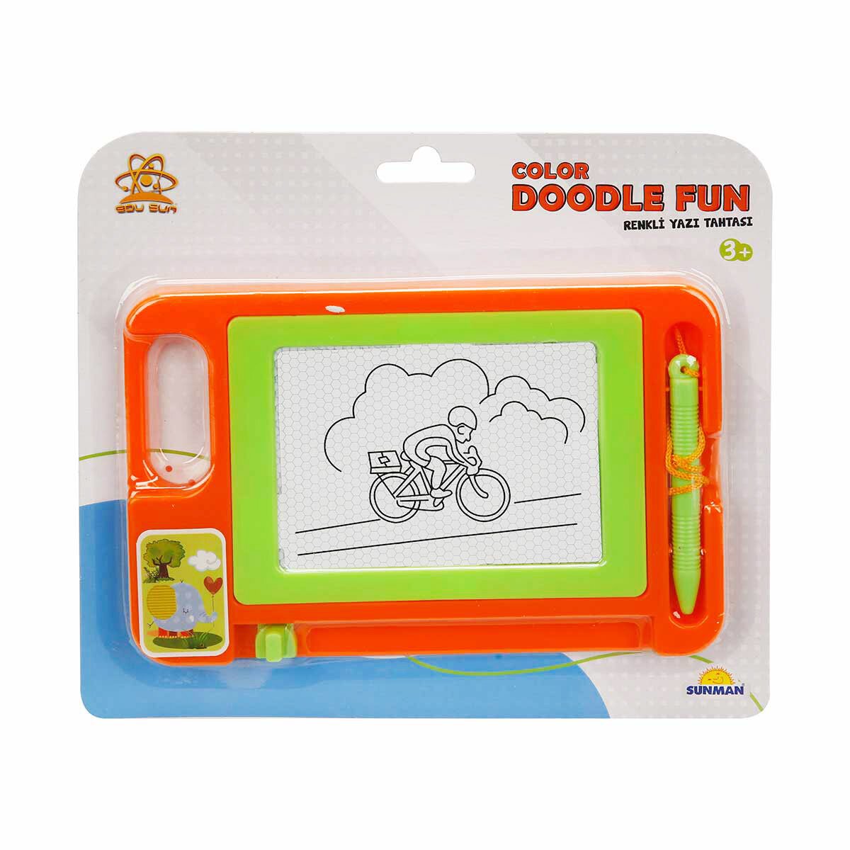 Edu Sun Tabla magnetica pentru desen 21.5 x 14 cm Portocaliu