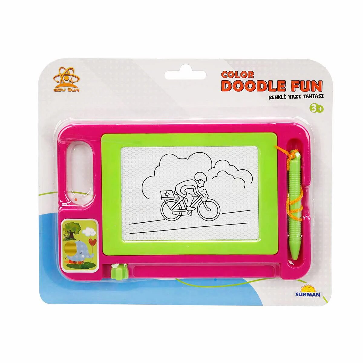 Edu Sun Tabla magnetica pentru desen 21.5 x 14 cm Roz