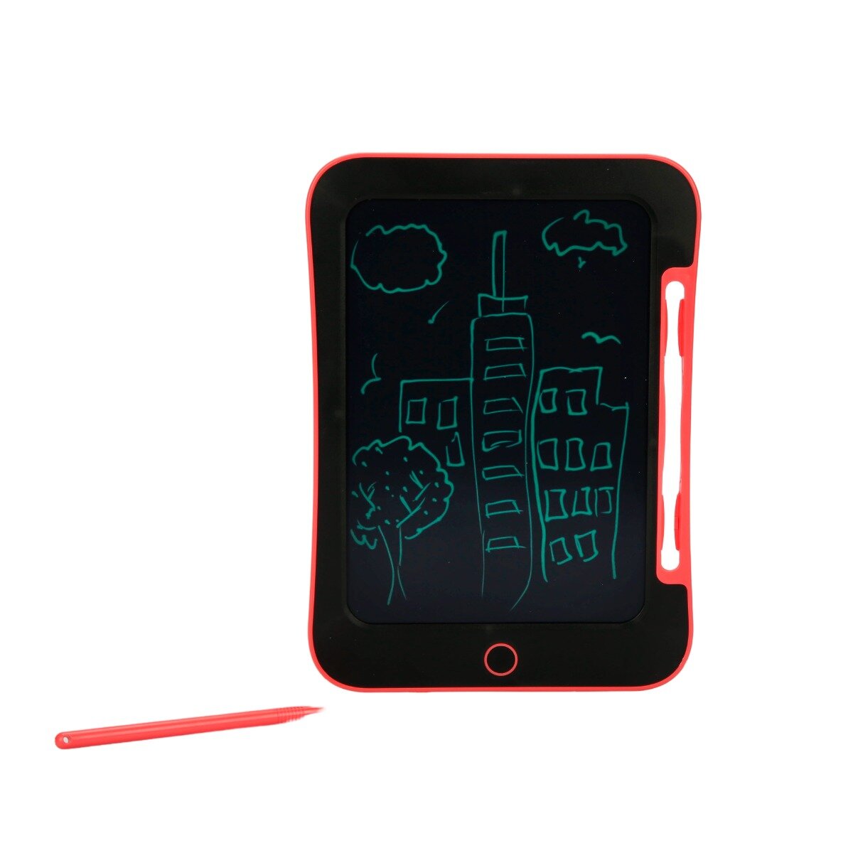Edu Sun Tableta digitala LCD pentru scris si desen 8.5 inch Negru-Rosu