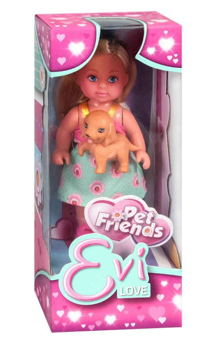 Evi Love Papusa cu catel 12 cm