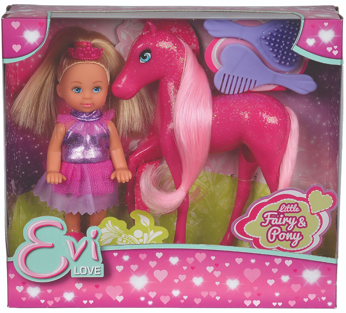 Evi Love Papusa Little Fairy and Pony