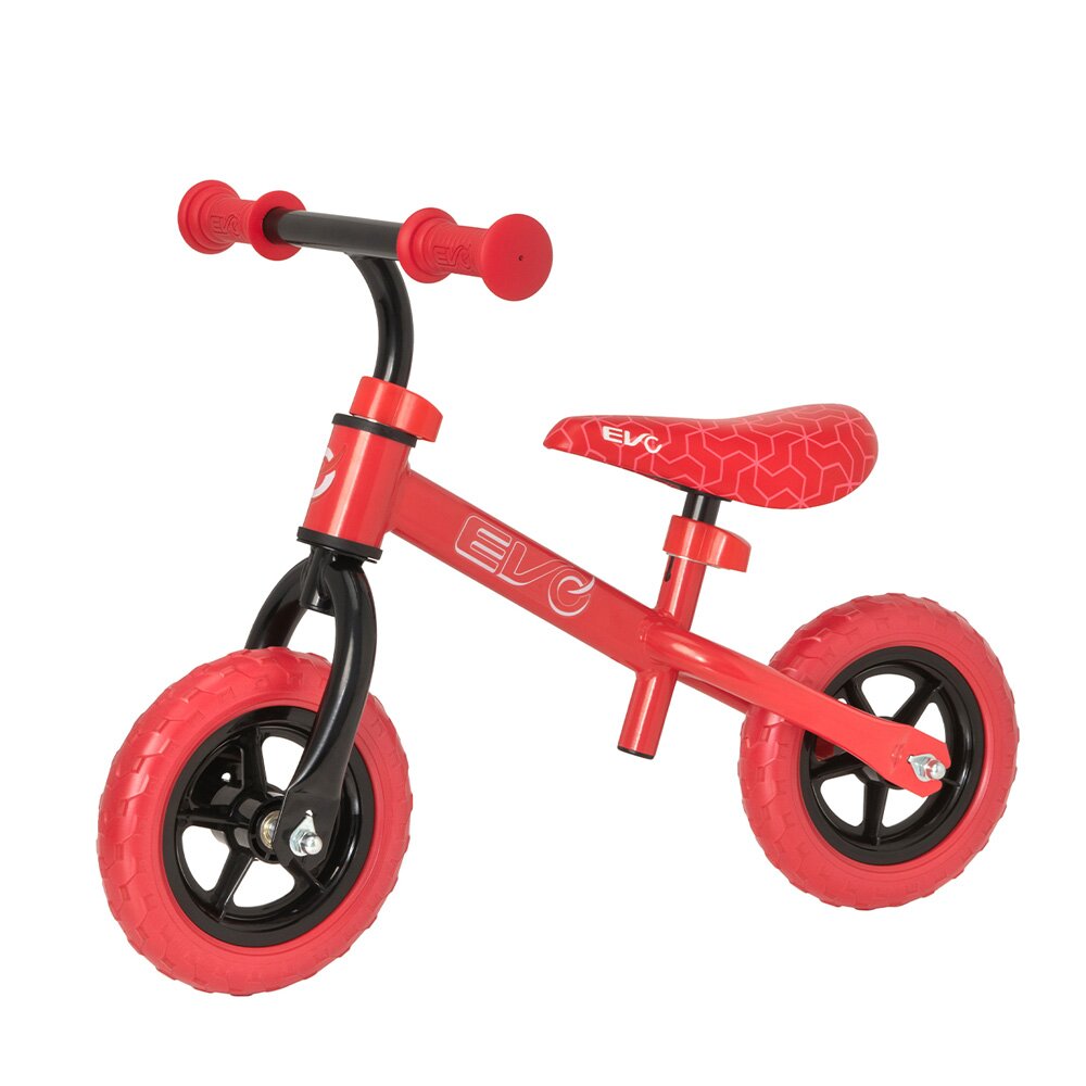 Evo Bicicleta fara pedale 10 inch Rosu