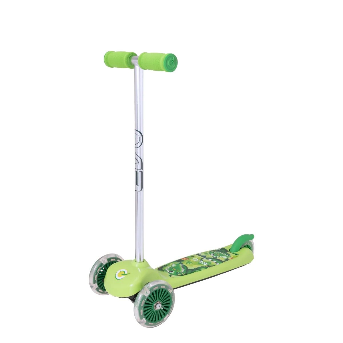 Evo Trotineta cu 3 roti Light Up Move n Groove Dinozauri