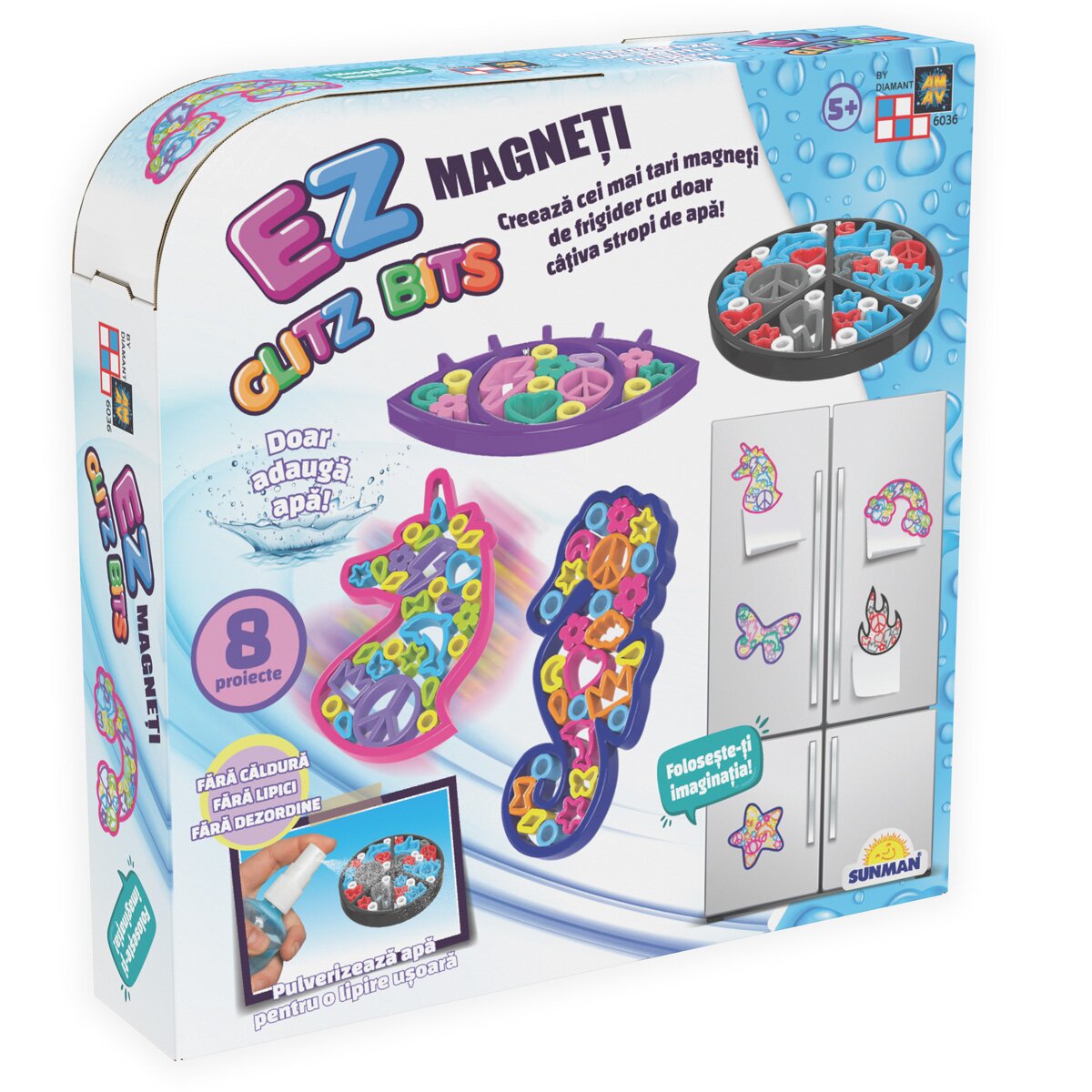 Ez Glitz Bits Set de creatie Magneti