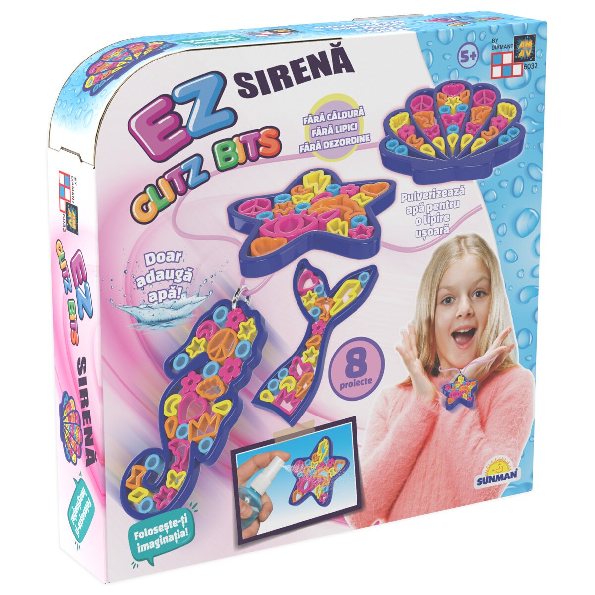 Ez Glitz Bits Set de creatie Sirena