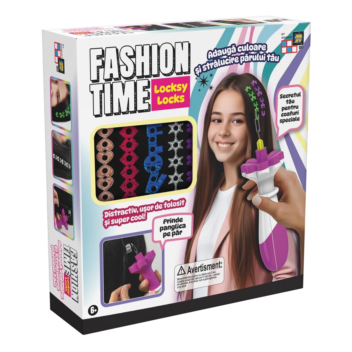 Fashion Time Set accesorii pentru par si dispozitiv Locksy Locks