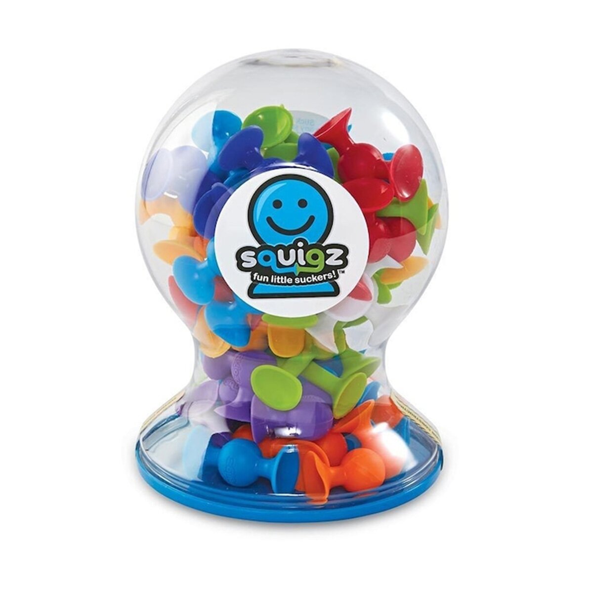 Fat Brain Toys Set de constructie cu 44 de piese cu ventuze Squigz Deluxe