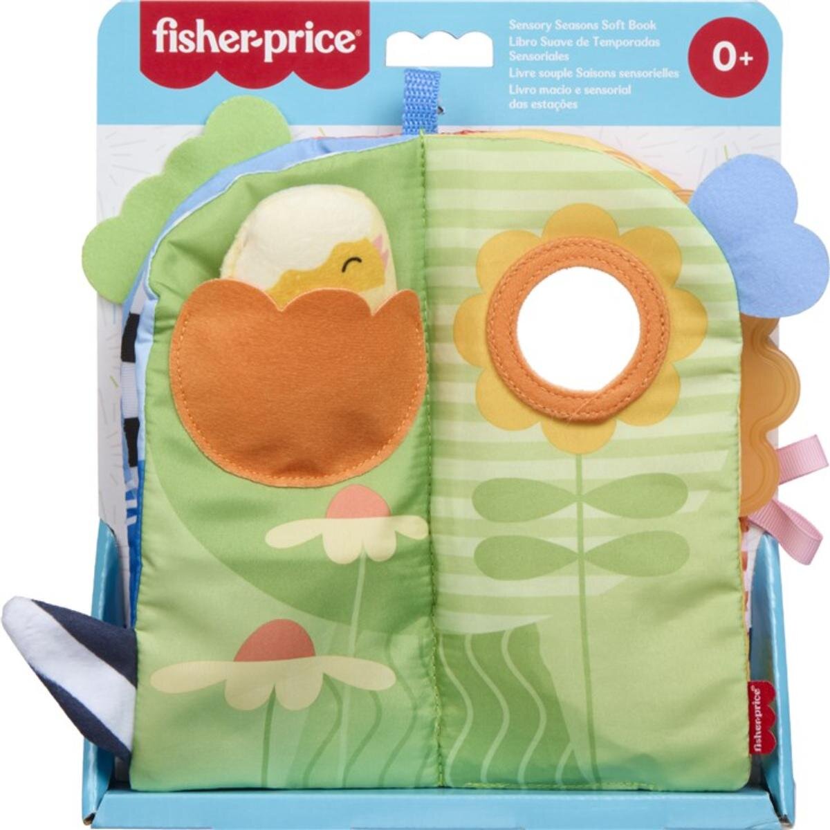 FISHER PRICE Carte senzoriala cu activitati JKP53