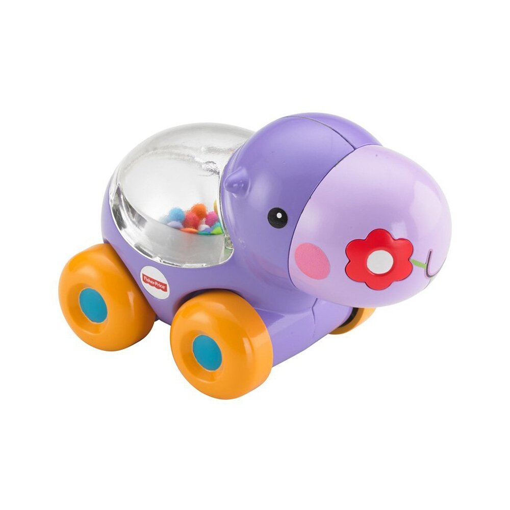 FISHER PRICE Jucarie bebelusi Apasa si Tragi - Hipopotam