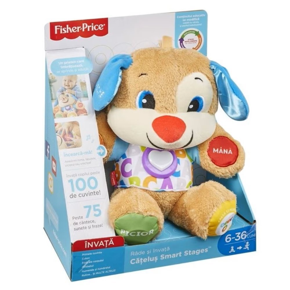 FISHER PRICE Jucarie bebelusi -Laugh And Learn - Catelusul Vorbitor