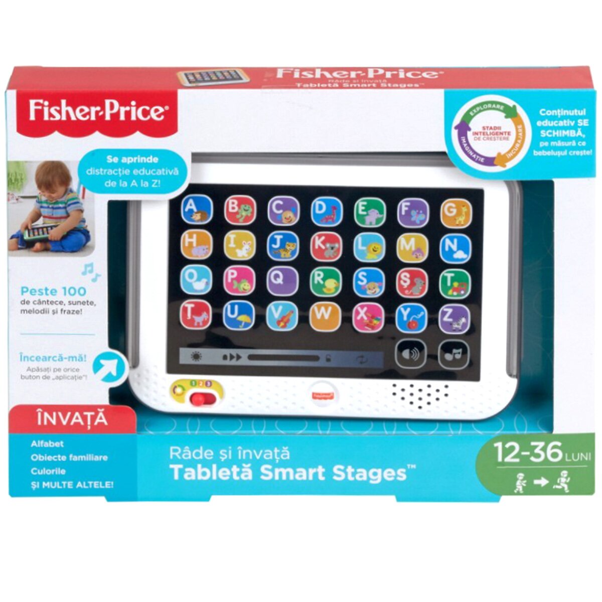 FISHER PRICE Jucarie bebelusi Laugh And Learn Tableta